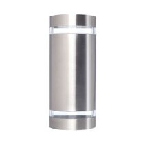 Eltanin 5 Curved Up & Down Wall Pillar Light 304 Stainless Steel - 256-2