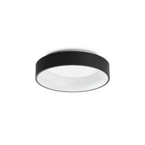 Ziggy Pl 30W LED Medium Oyster Black / Warm White - 307206