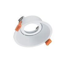 Recessed Adjustable Downlight Frame White - 3AD01-90WHITE