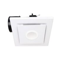 Altair 3 Square Exhaust Fan with 10W LED Light White / Warm White - H200-9L