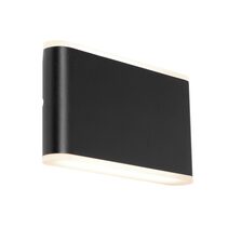 Madera 10W Up & Down LED Wall Light Black / Tri-Colour - MADE2EBLK