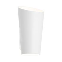 Nimes Outdoor 10W LED Up / Down Wall Light White / Tri-Colour - NIME2EWHT