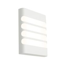 Odessa 10W LED Outdoor Grilled Wall Light White / Tri-Colour - ODES1EGWHT