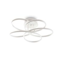 Karol PL 650mm 78W LED Semi-Flush Mount Light White / Cool White - 227825