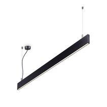 Linus Sp 32W 1200mm Up/Down Dimmable Pendant Light Black / Warm White - 241975