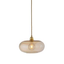 Horizon Medium Pendant Golden Smoke / Gold - LA101786