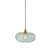 Horizon Medium Pendant Forest Green / Gold - LA101787