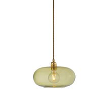Horizon Medium Pendant Olive / Gold - LA101788