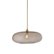 Horizon Extra Large Pendant Chestnut Brown / Gold - LA101817