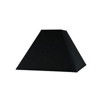 Tapered 280mm Square Lamp Shade Black - OL91953