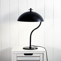 Merton Metal Table Lamp Black - OL97742BK