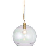 Rowan Extra Large Pendant Matt Gold / Chameleon - LA101768