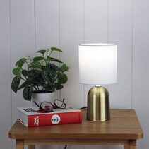 Espen Touch Lamp Antique Brass - LF9207AB