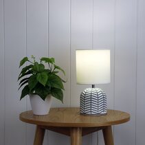 Mandy Table Lamp White - OL90119WH