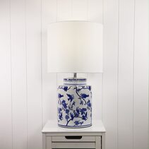 Ava Ceramic Table Lamp Blue - OL94531