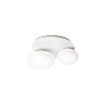 Ninfea PL2 2 Light Modern Ceiling Lamp White - 306957