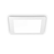 Groove FI 10W Square Slim LED Downlight White / Warm White - 123981