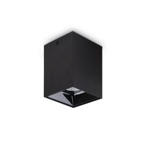 Nitro PL 10W Square Surface Mounted LED Downlight Black / Warm White - 206042