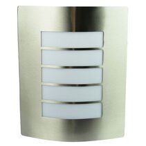 Cheeta Exterior Grill Wall Light Stainless Steel - OL7282SS