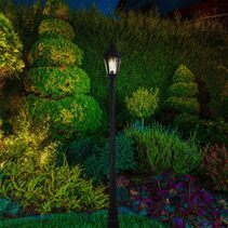 Bristol Post Light Matt Black - OL7366BK