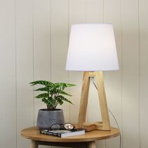 Edra Scandi Table Lamp White - OL93531WH