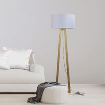 Edra Scandi Floor Lamp White - OL93533WH