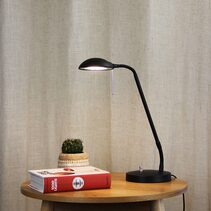 Timo 5W LED Desk Lamp Matt Black / Cool White - OL93921BK