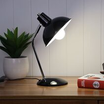 Thea Desk Lamp Black - OL93961BK