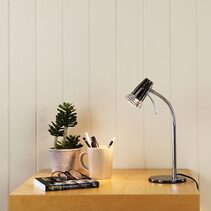 Scoot Adjustable 7W LED Desk Lamp Gunmetal / Cool White - SL92997GM