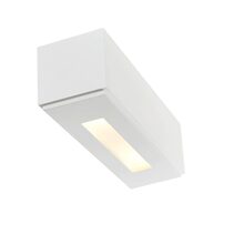 Grimes Plaster Wall Light White - GRIMES WB-WH