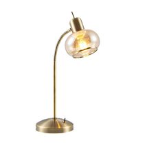 Marbell Table Lamp Antique Brass / Amber - MARBELL TL-ABAM