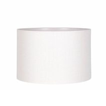 Java Cylinder Lamp Shade Large White - MRDSHD0003