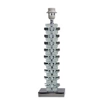 Malen Square Crystal Table Lamp Base Only Chrome - OL93459