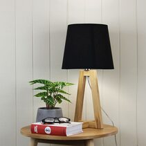 Edra Scandi Table Lamp Black - OL93531BK