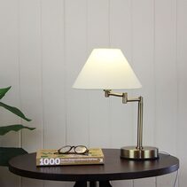 Zoe Touch Table Lamp Antique Brass - OL99454AB