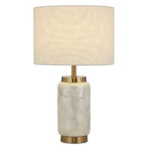 Seneca Table Lamp White / Gold - SENECA TL-WHGD