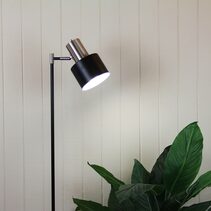 Ari Floor Lamp Brushed Chrome - SL98787BC