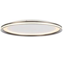 Fulcrum 60 60W LED Dimmable Oyster Grey / Warm White - FULCRUM OY60-GY