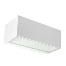 Delta 18W LED Up & Down Wall Light White / Tri-Colour - MLXD34518W