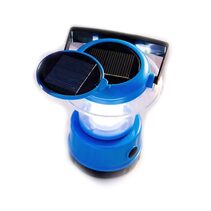 Portable Solar LED Lantern Blue / Cool White – SLDL2271A-BLUE