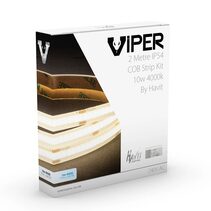 Viper 10W 24V DC 2 Metre Dimmable LED Strip Kit / Neutral White - VPR9764IP54-320-2M