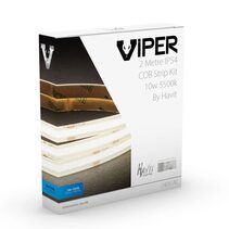 Viper 10W 24V DC 2 Metre Dimmable LED Strip Kit / Cool White - VPR9765IP54-320-2M