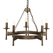 Cromwell 5 Light Chandelier Old Bronze - CW5-OLD-BRZ