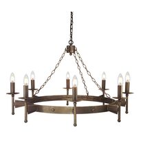 Cromwell 8 Light Chandelier Old Bronze - CW8-OLD-BRZ
