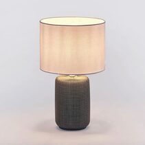 Edgar Table Lamp With Shade Blue - ELFY0453