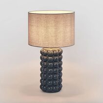 Condotti Table Lamp With Shade Blue - ELFY0680BL-2