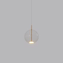 Orb Air 4W LED Pendant Light Small Clear / Warm White