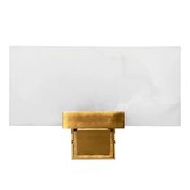 Concetta Alabaster Wall Sconce Antique Brass - 20841