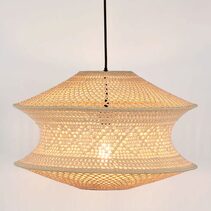Summersby Large Pendant Light Ivory - ELOMB844L