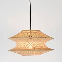 Summersby Small Pendant Light Ivory - ELOMB844S